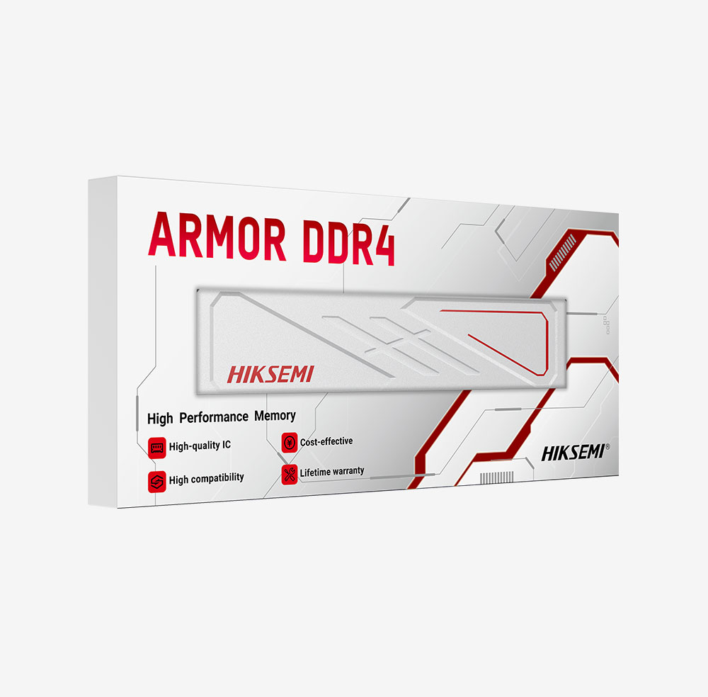 HIKSEMI ARMOR (U10) RAM DDR4 / DDR5 WHITE